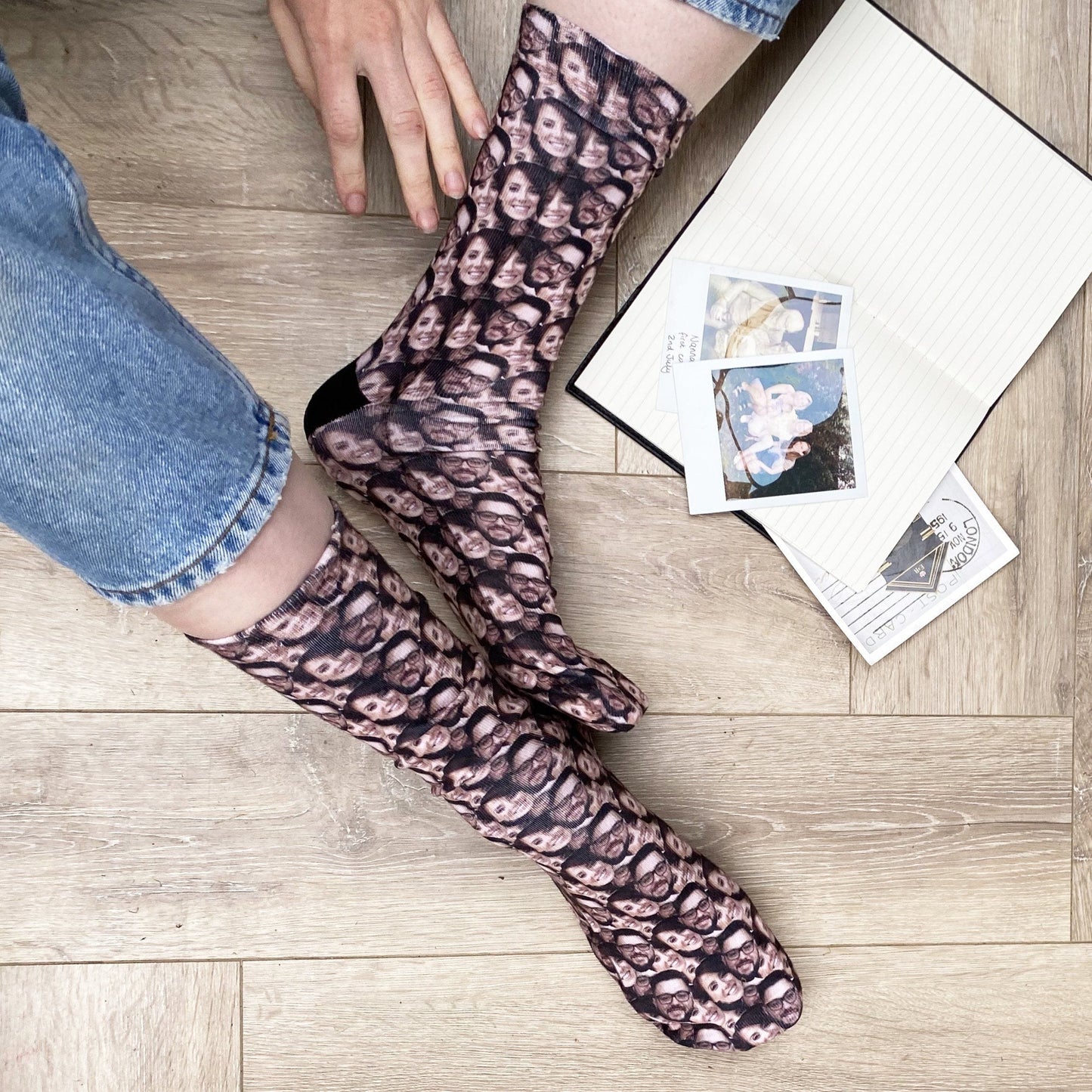 Personalised Multi Face Socks