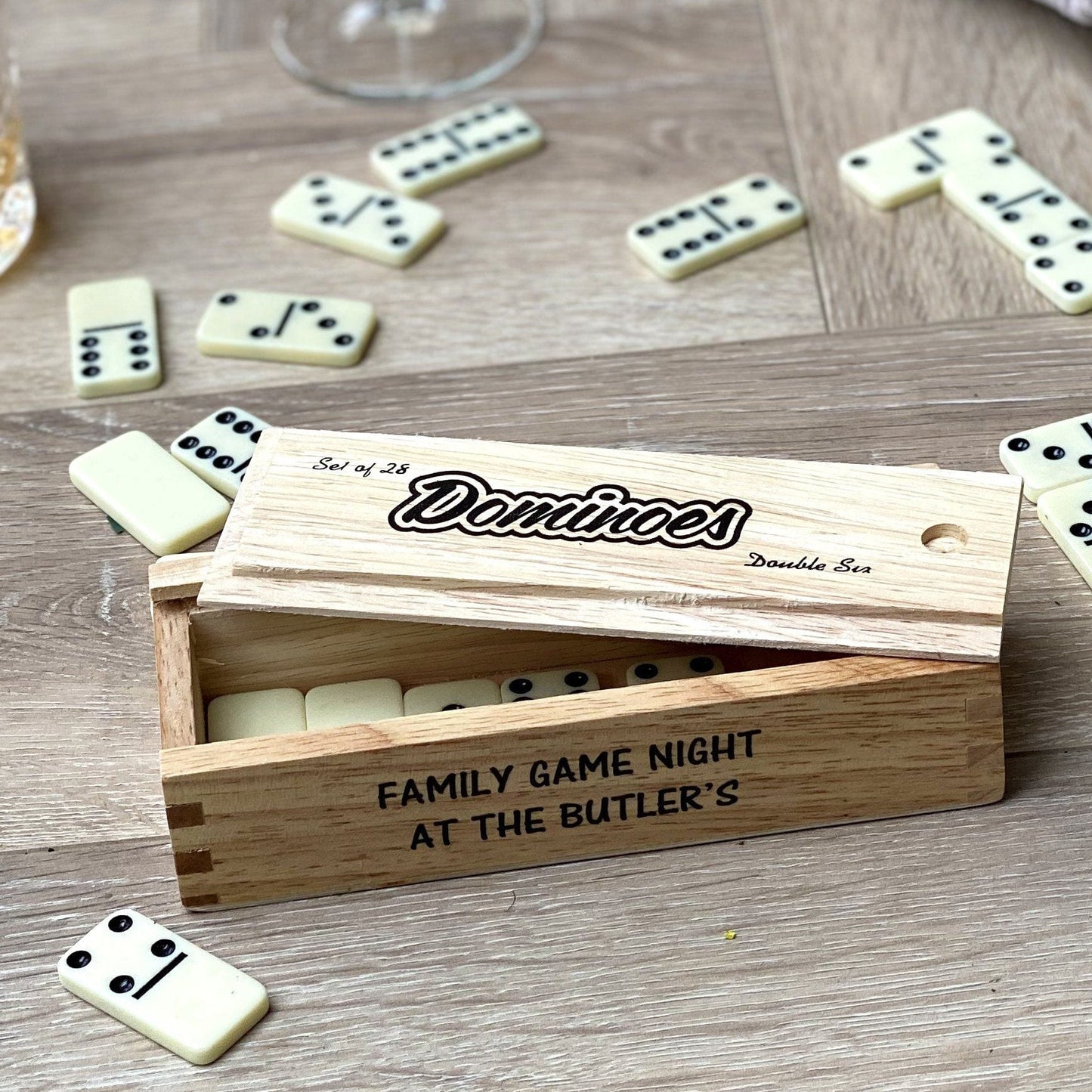 Personalised Family Dominoes Set, Games, - ALPHS