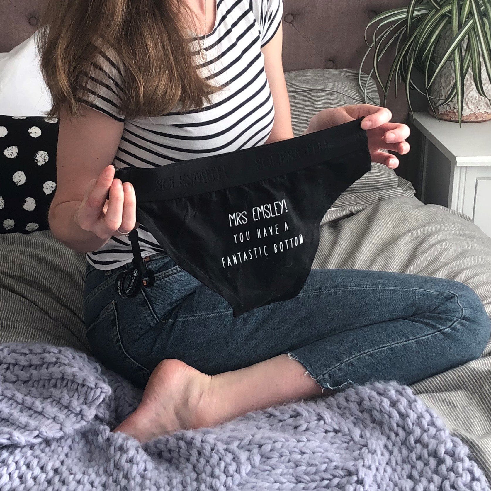 Personalised Underwear For Her
