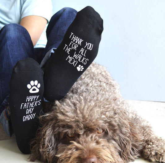Father's Day Socks From The Dog, socks, - ALPHS