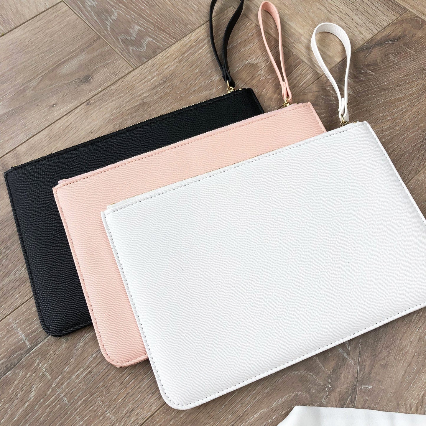 Personalised Faux Leather Brides Wedding Bag, Washbag, - ALPHS