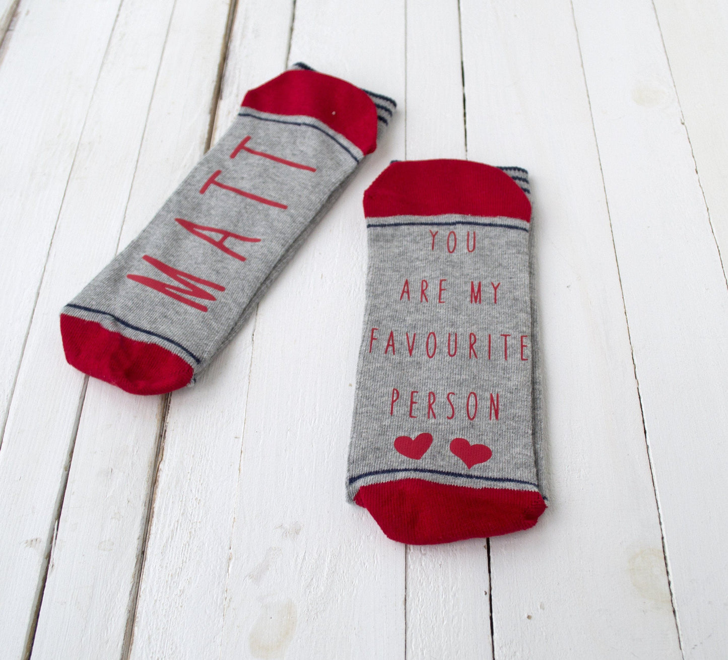 My Favourite Person Personalised Socks, Socks, - ALPHS