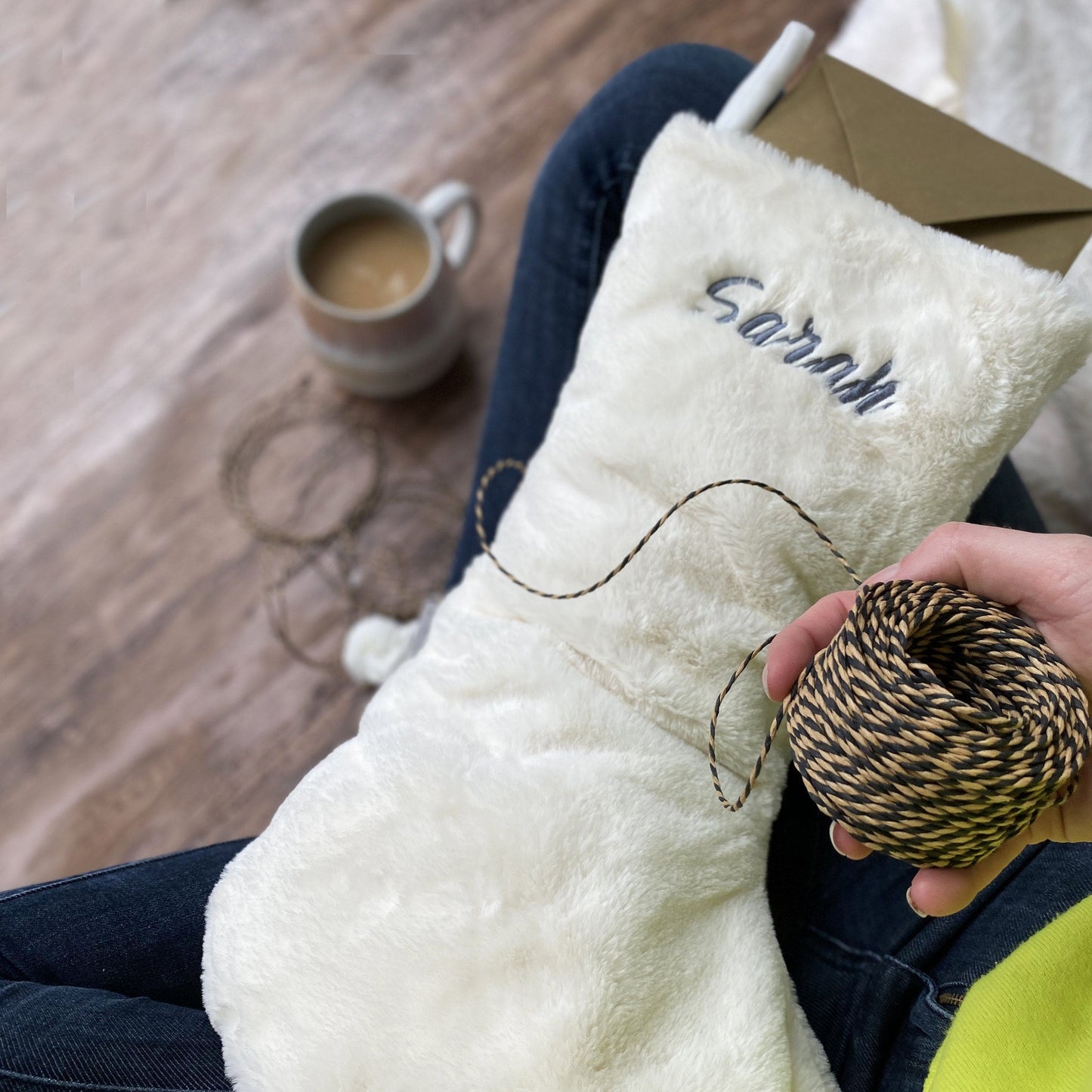 Personalised Faux Fur Stocking