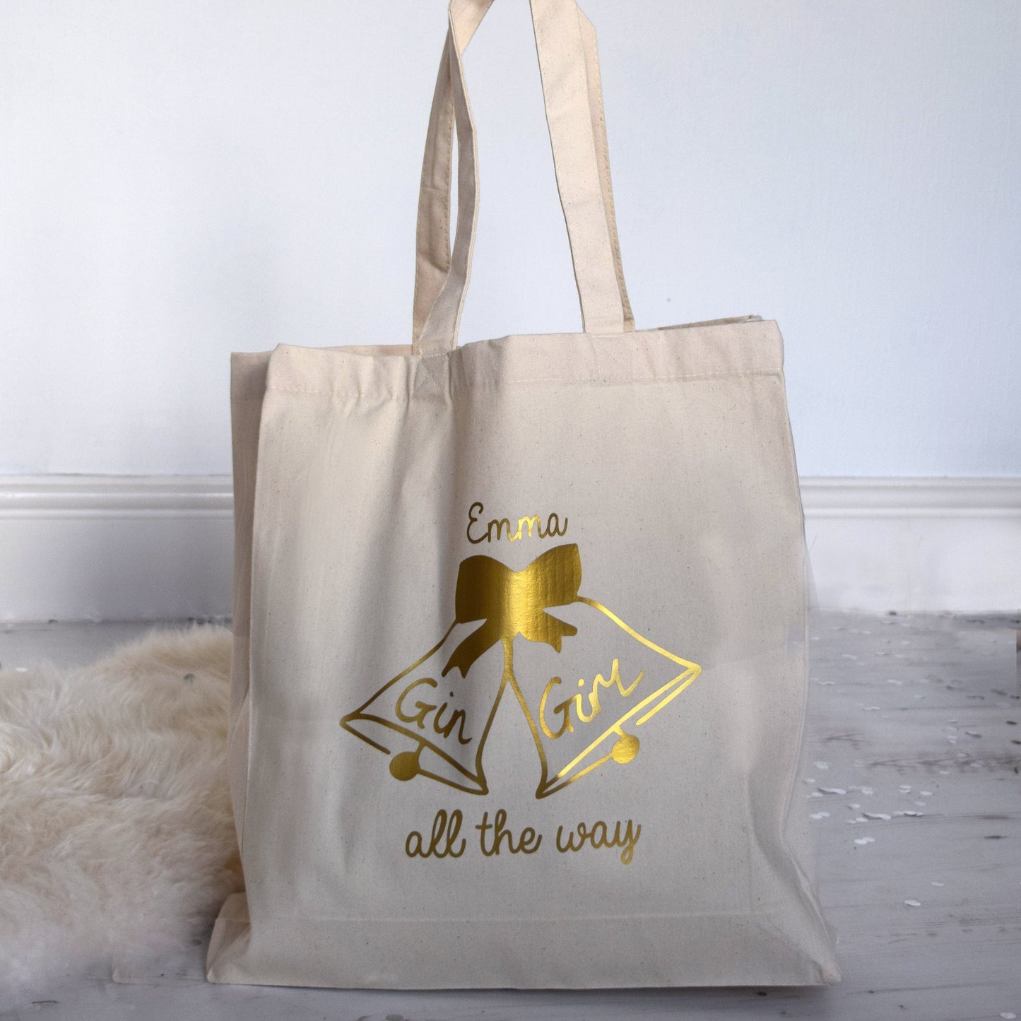 Gin Girl All The Way Tote Bag, bag, - ALPHS