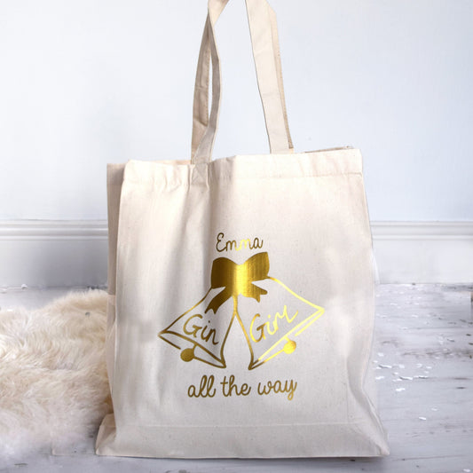 Gin Girl All The Way Tote Bag, bag, - ALPHS