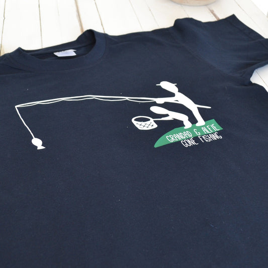Personalised Gone Fishing, Days Out T Shirt, t-shirt, - ALPHS