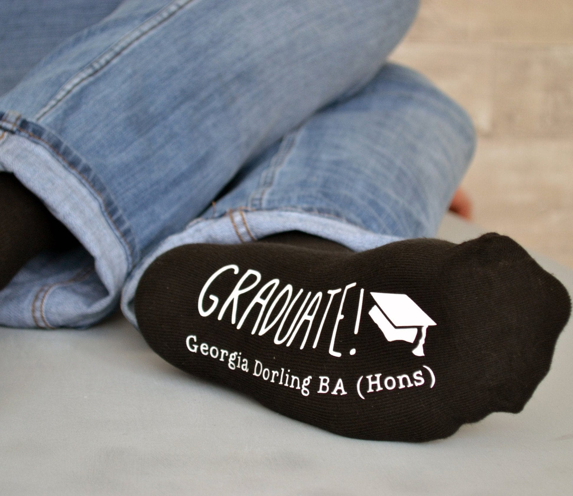 Personalised Graduation Socks, socks, - ALPHS