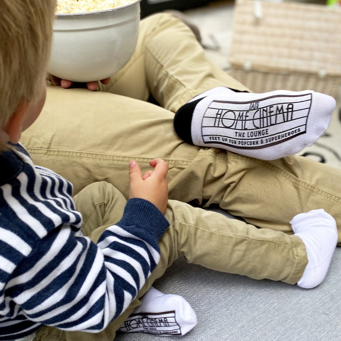 Home Cinema Personalised Socks