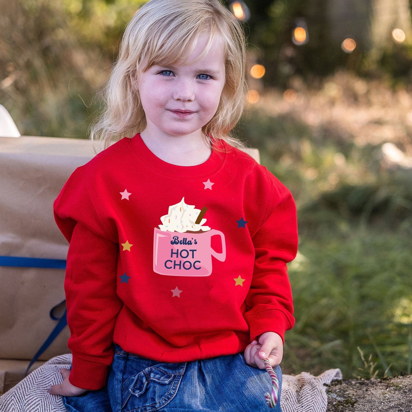 Personalised Hot Chocolate Jumper