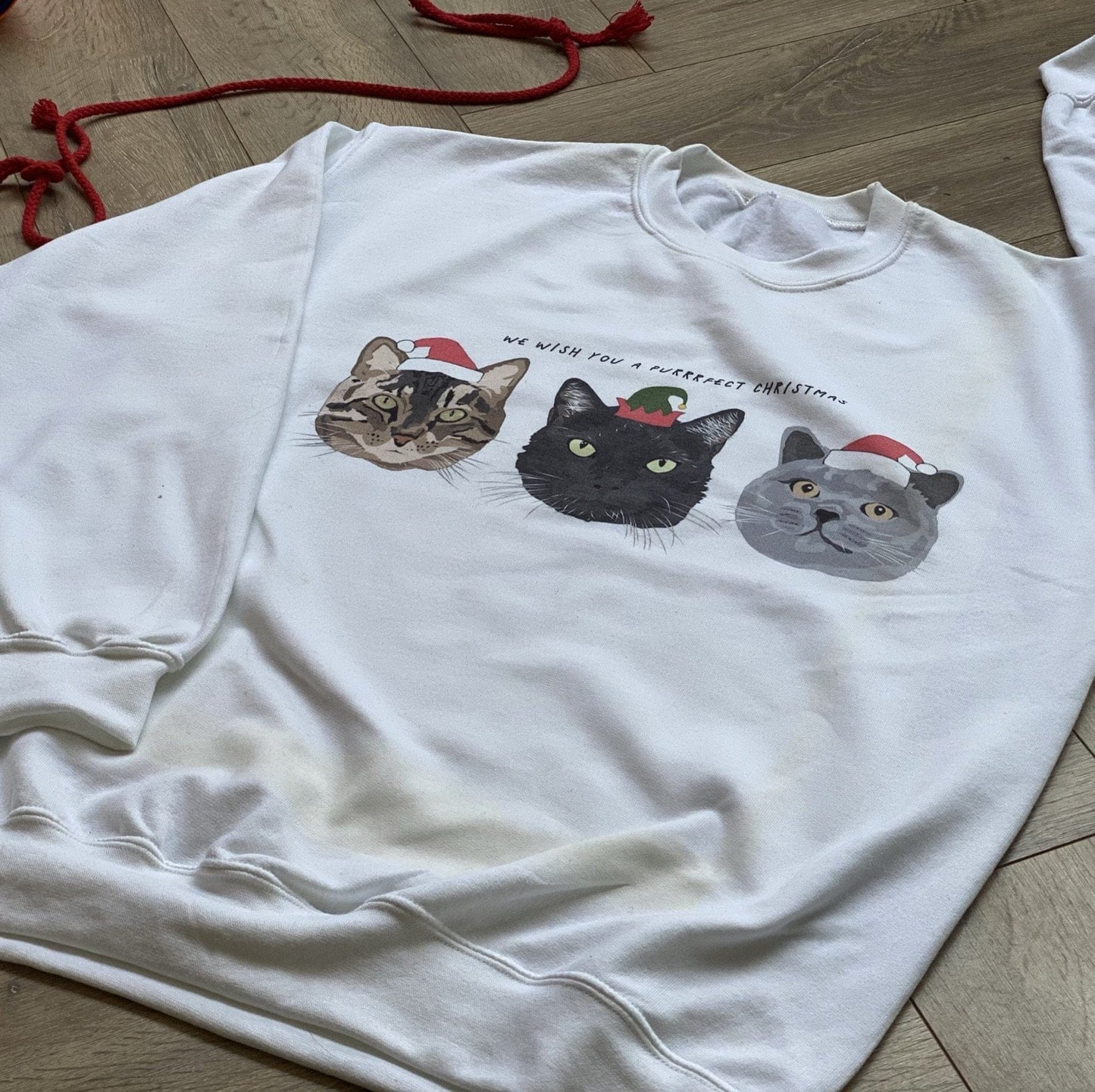 Purrrfect Christmas Jumper