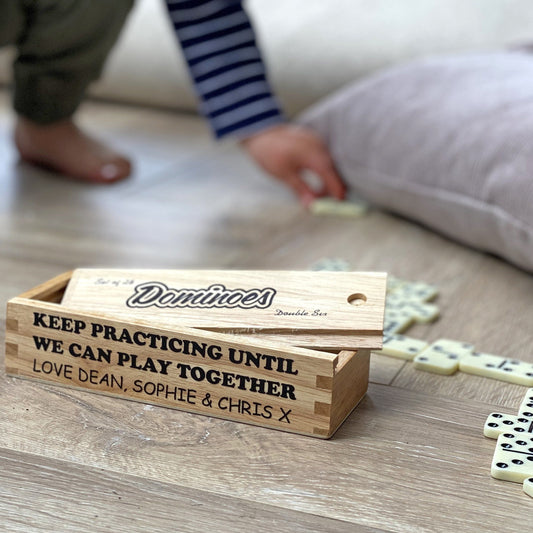 Personalised Family Dominoes Set, Games, - ALPHS