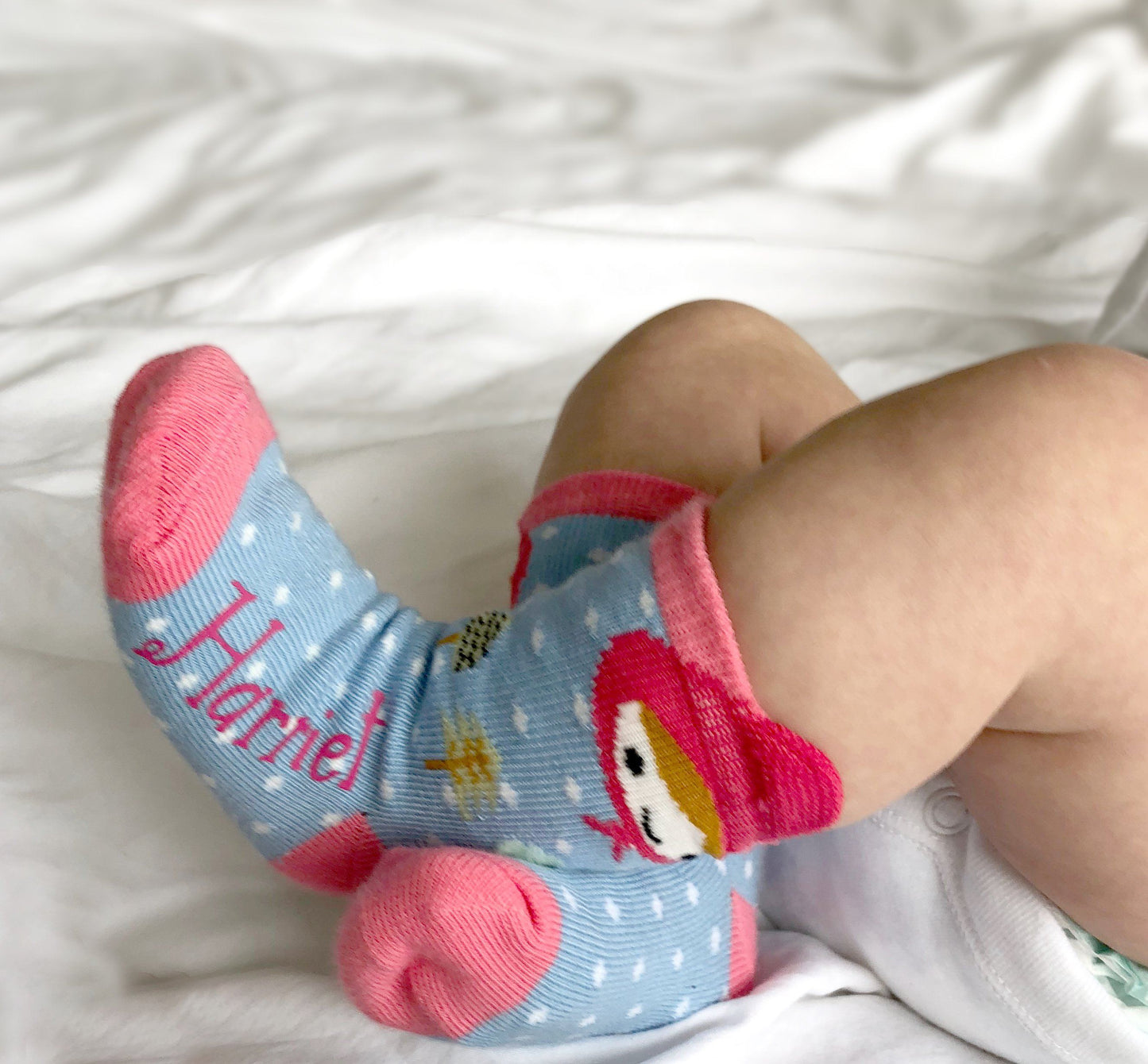 Personalised Little Red Riding Hood Baby Socks, socks, - ALPHS