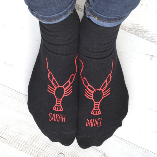 Personalised Gift Animal Socks - Lobster, socks, - ALPHS