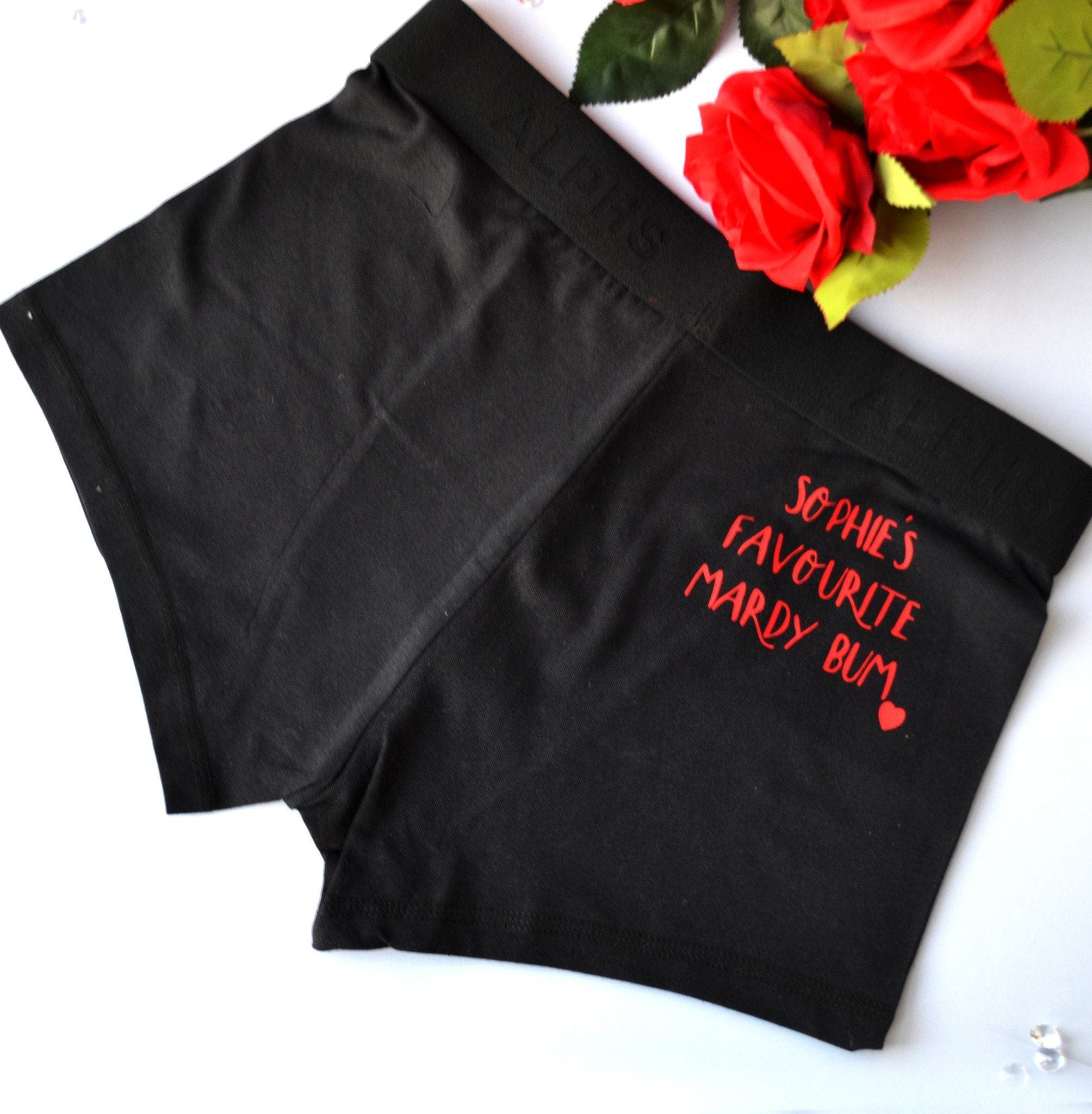 I Love Every Bone In Your Body Personalised Underwear
