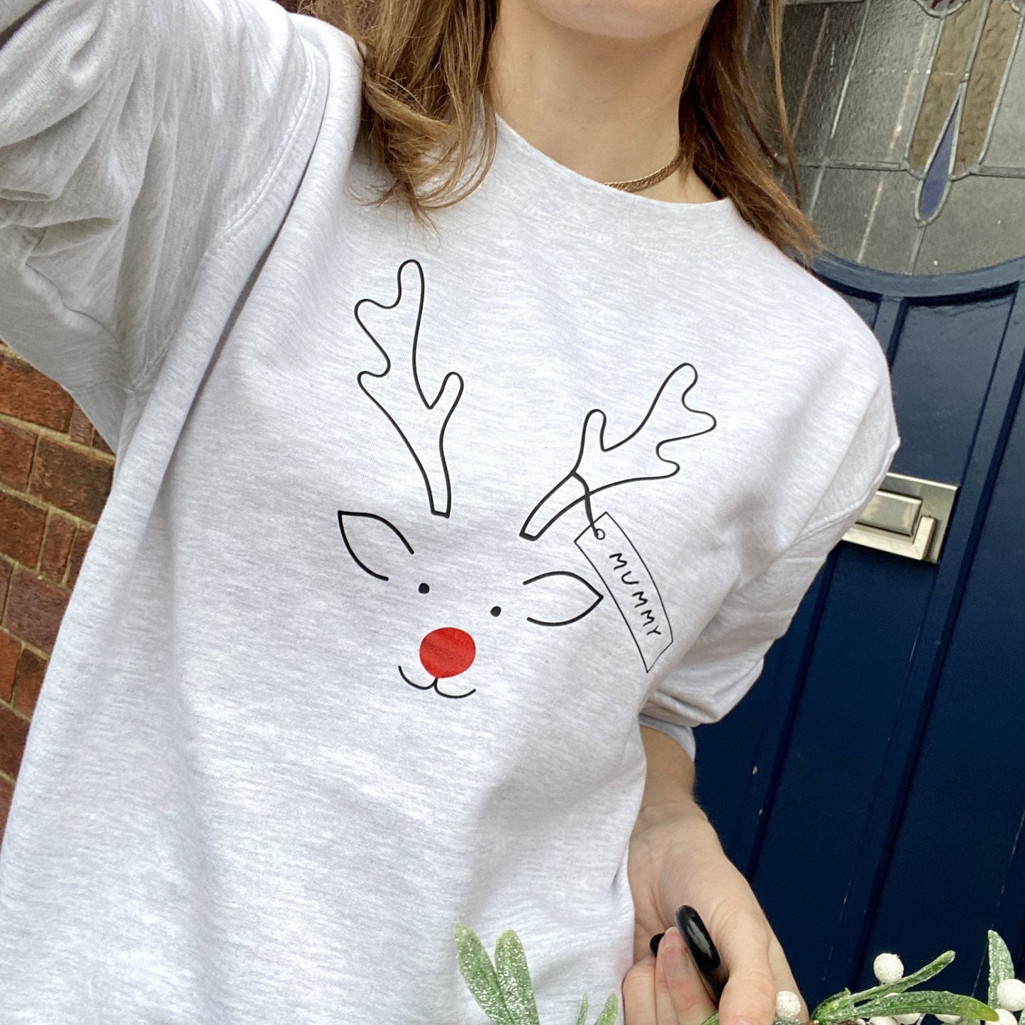 Personalised Matching Family Christmas Jumpers