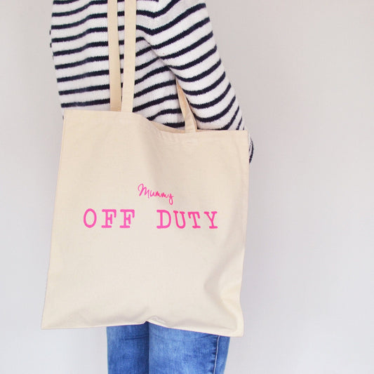 Neon Off Duty Tote Bag, bag, - ALPHS 