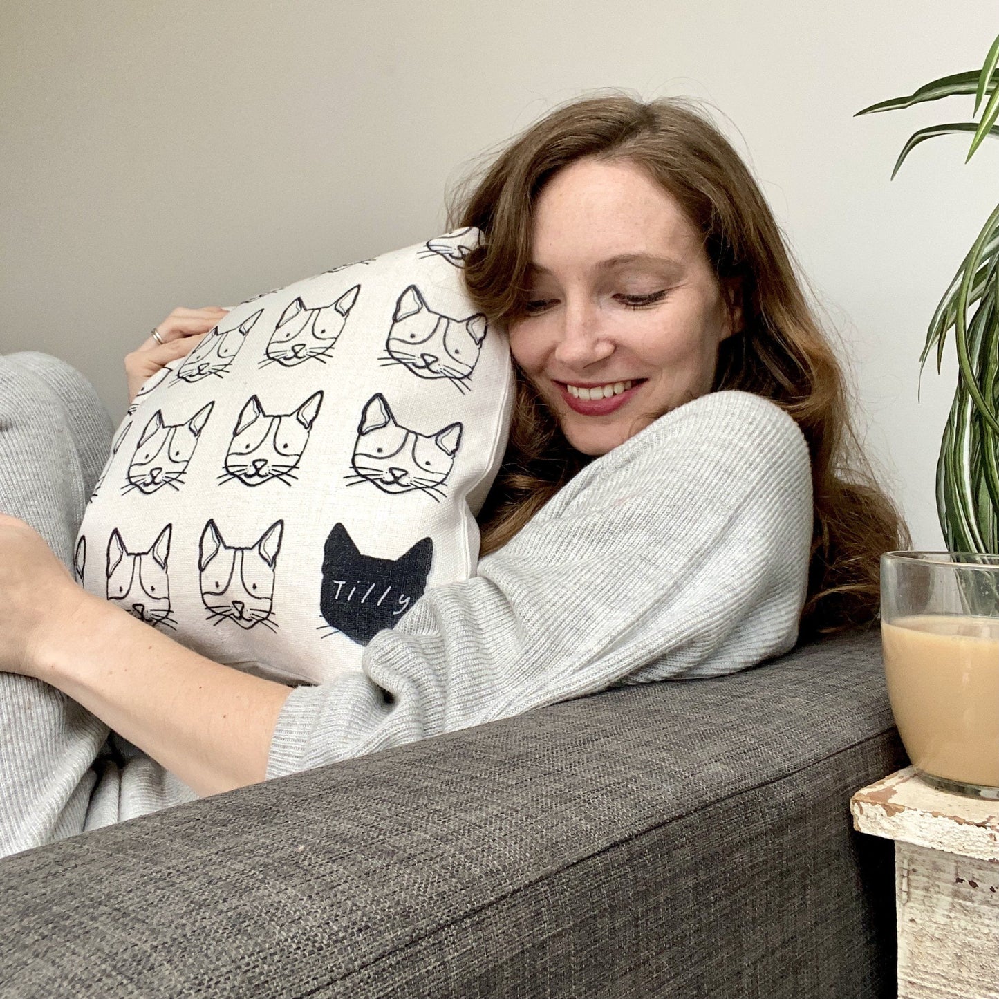 Personalised Cat Cushion