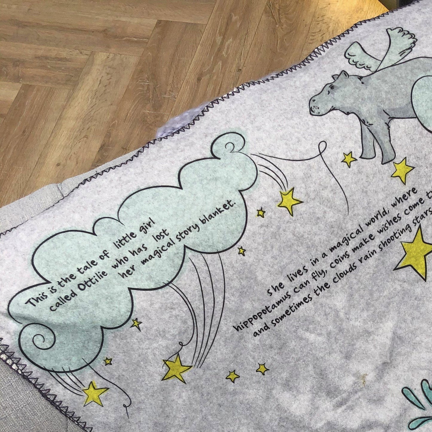 Personalised Book on a Blanket, Blanket, - ALPHS 