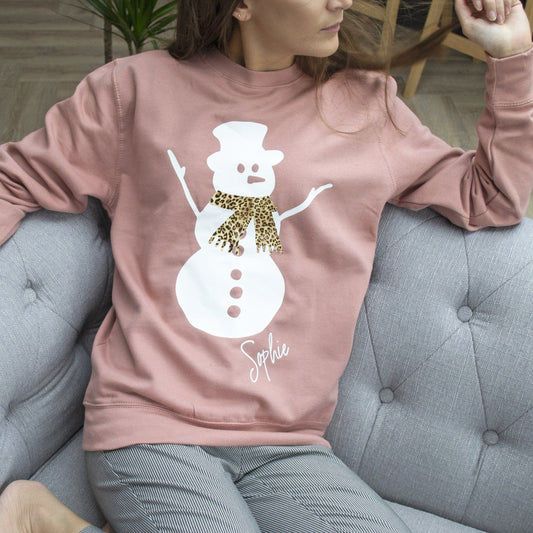Personalised Sassy Snowman Jumper, Jumper, Christmas, - ALPHS