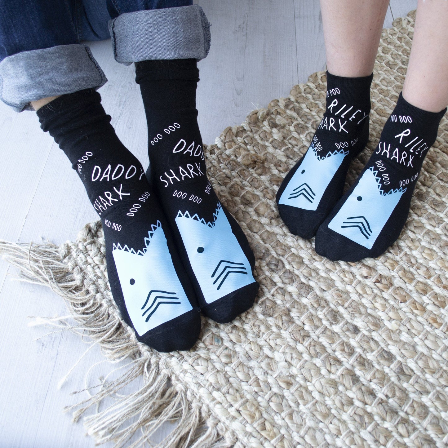 Personalised Shark Socks, Socks, - ALPHS