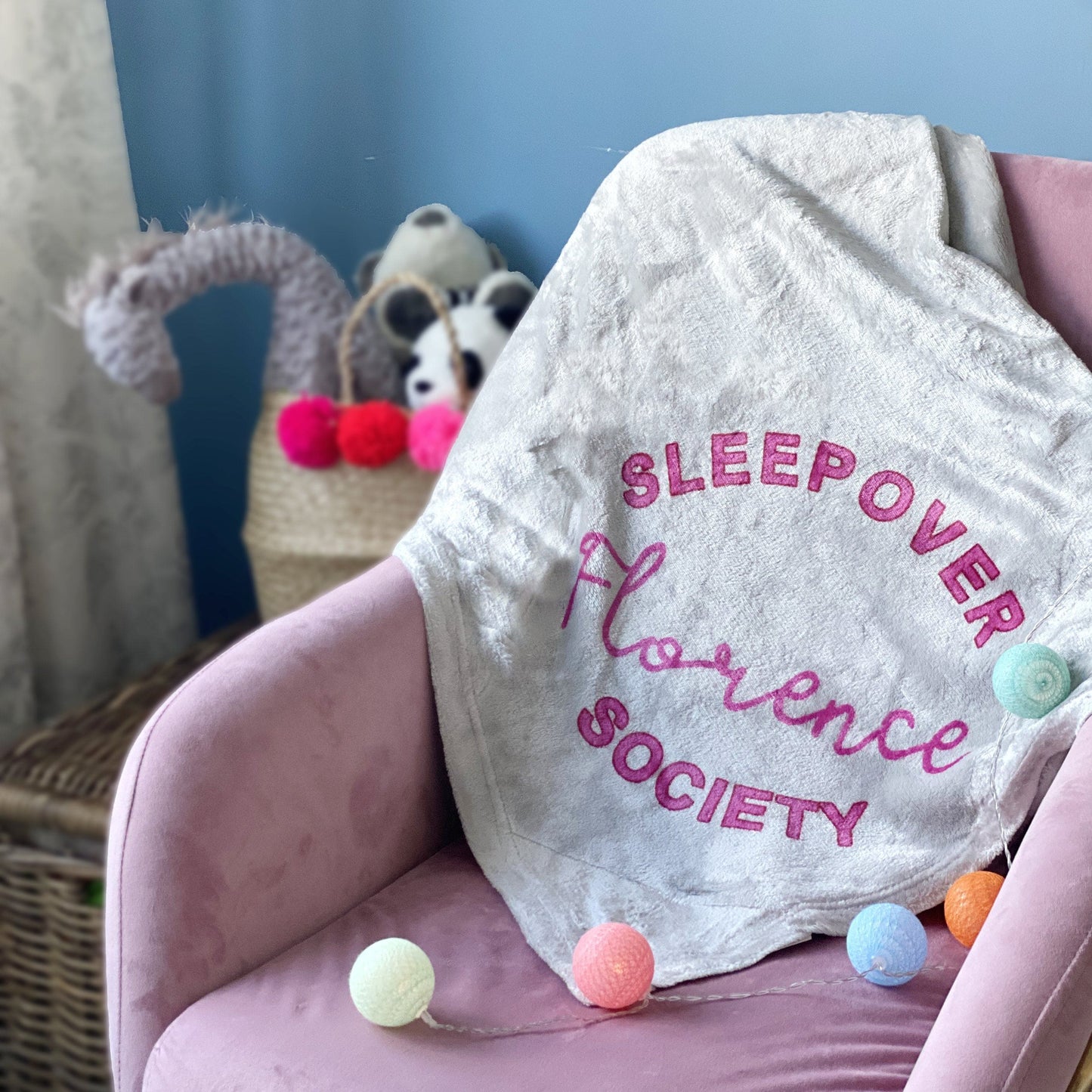 Personalised Sleepover Blanket