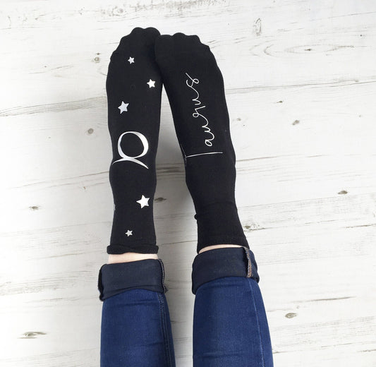 Star Sign Socks, Socks, - ALPHS