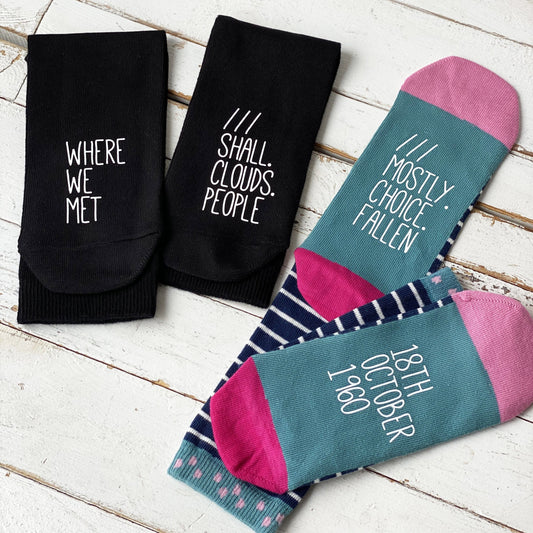 what3words personalised location socks