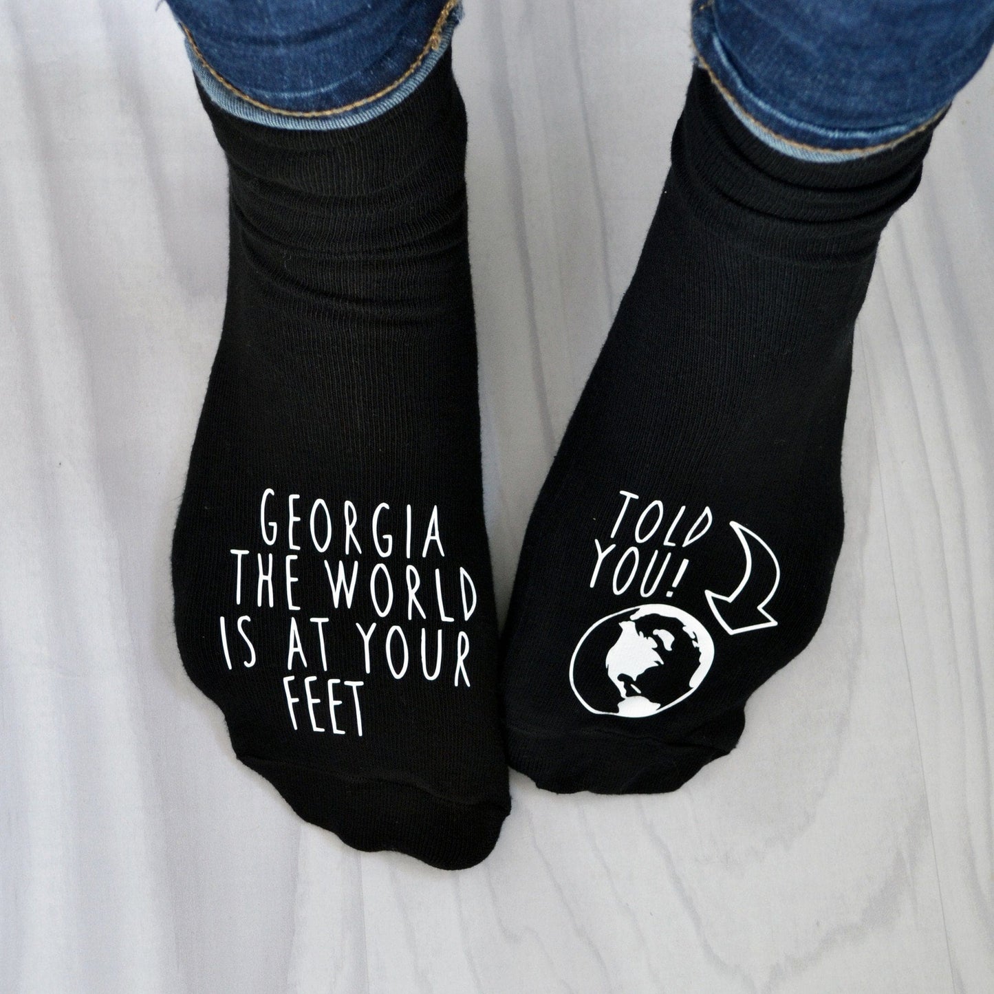 World at Feet Exam Result Socks, Socks, - ALPHS