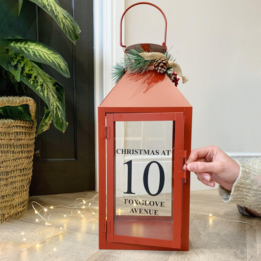 Personalised Family Christmas Lantern, Lantern, - ALPHS