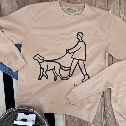 Dog and owner jumper