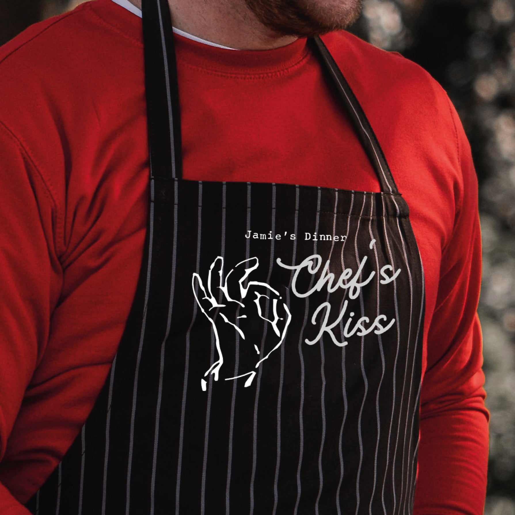 Personalised Chef's Kiss Apron – Solesmith