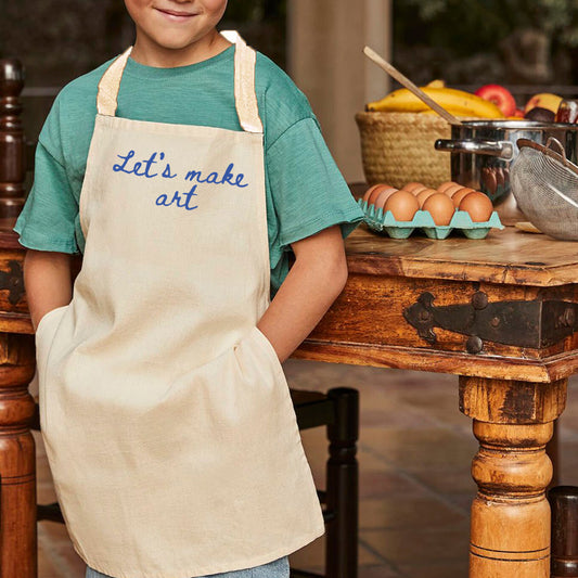 Personalised Kid's Organic Apron