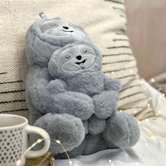 Cuddle Mummy And Me Sloth Hot Water Bottle
