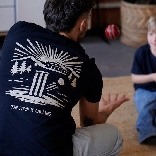 Graphic Cricket Print T-Shirt