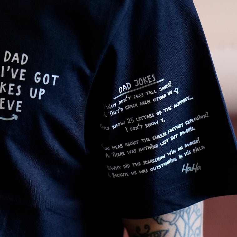 Dad Jokes up my sleeve personalised T-Shirt