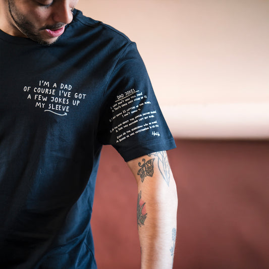Dad Jokes up my sleeve personalised T-Shirt