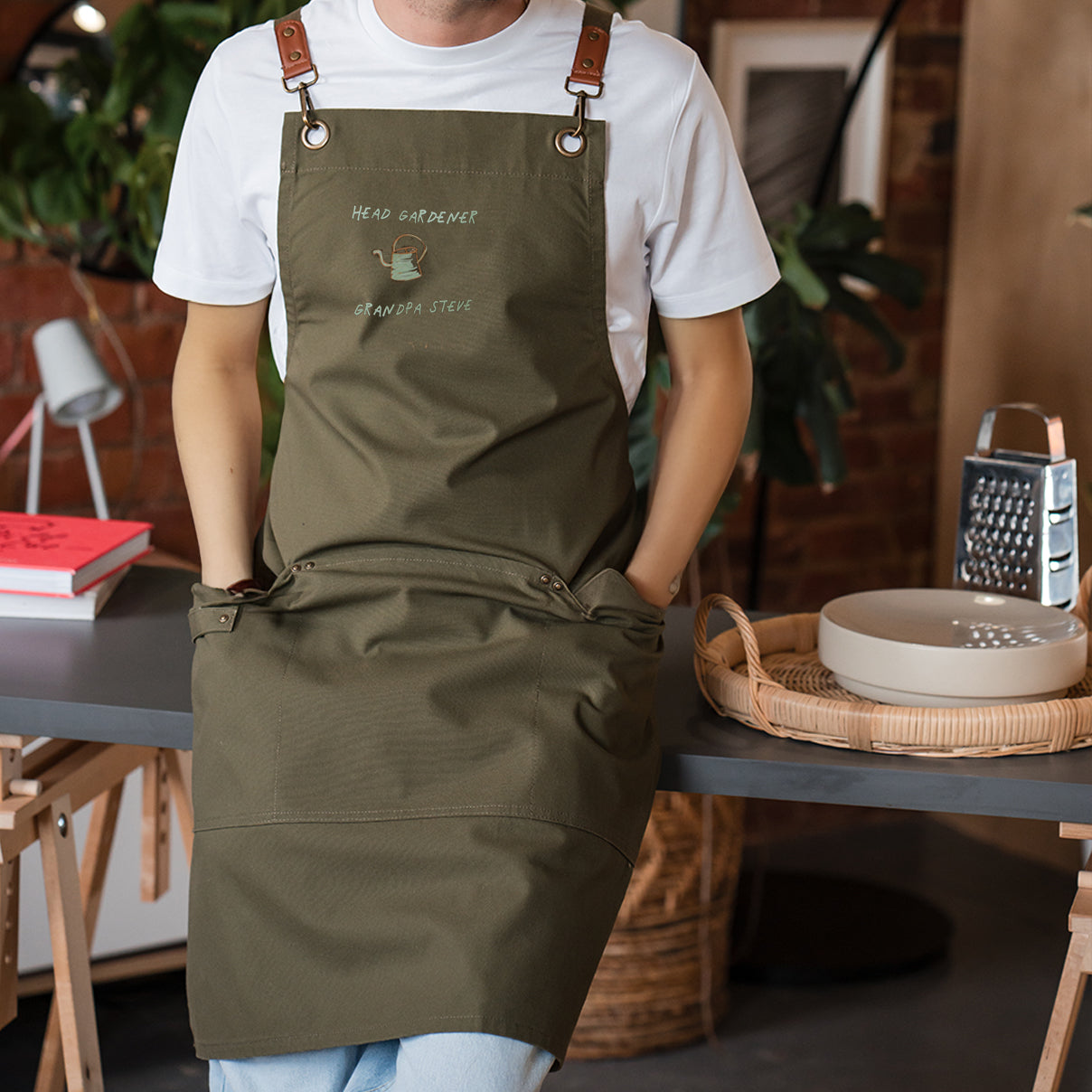 Personalised Posh Gardening Apron