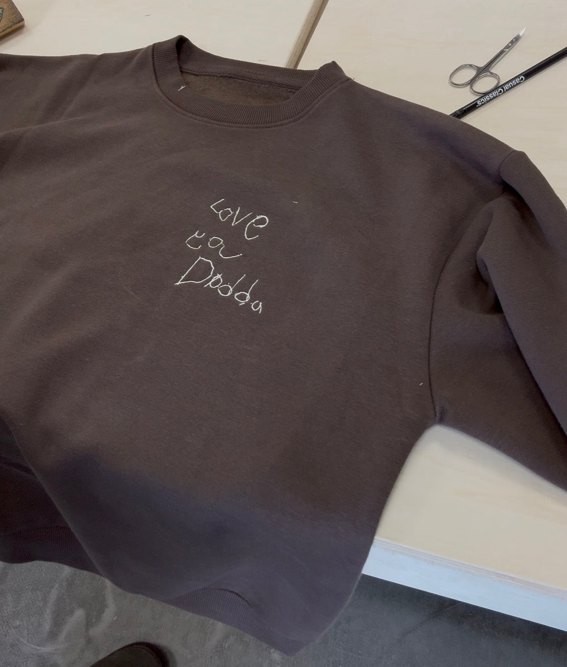 Handwriting Upload Sweatshirt