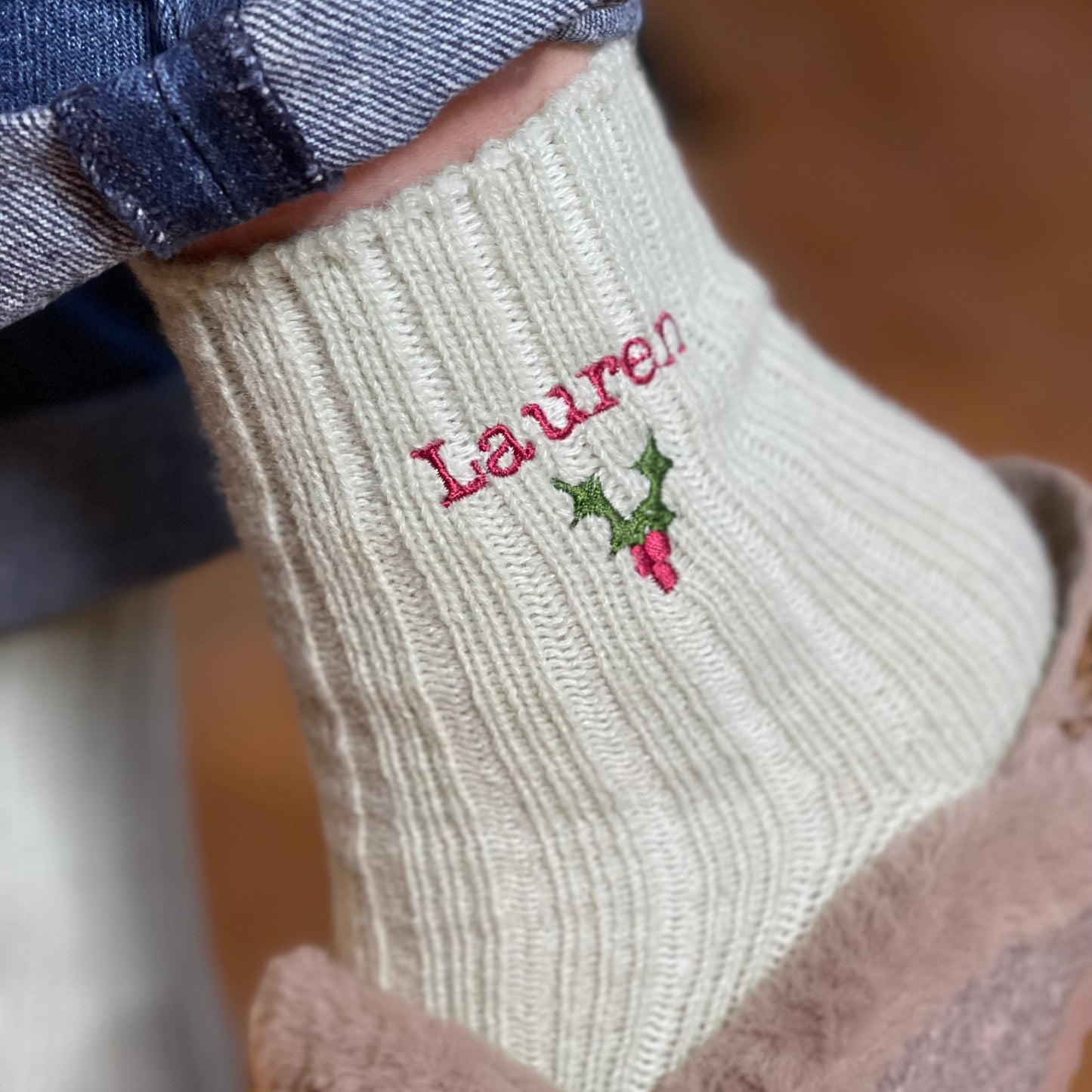 Personalised Christmas Socks
