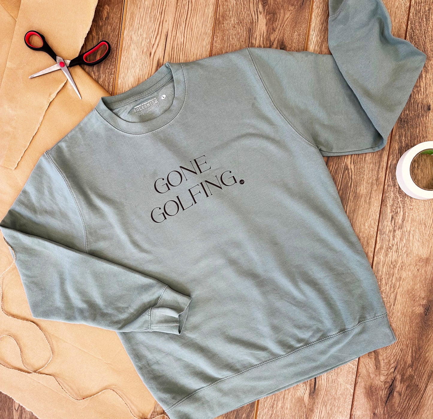 Personalised Gone Golfing Sweatshirt