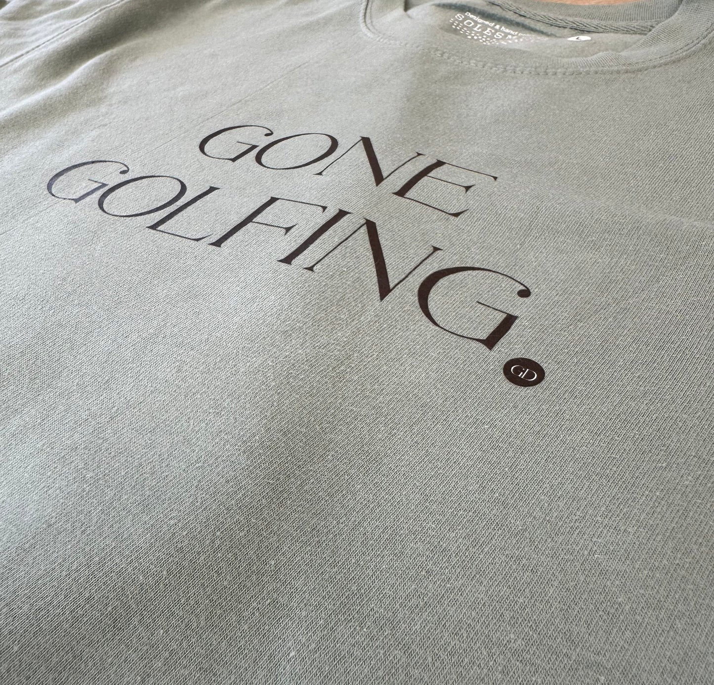 Personalised Gone Golfing Sweatshirt