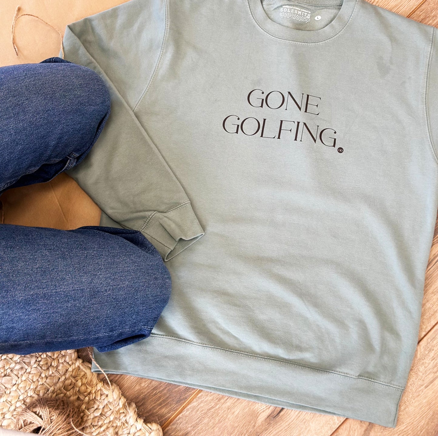 Personalised Gone Golfing Sweatshirt