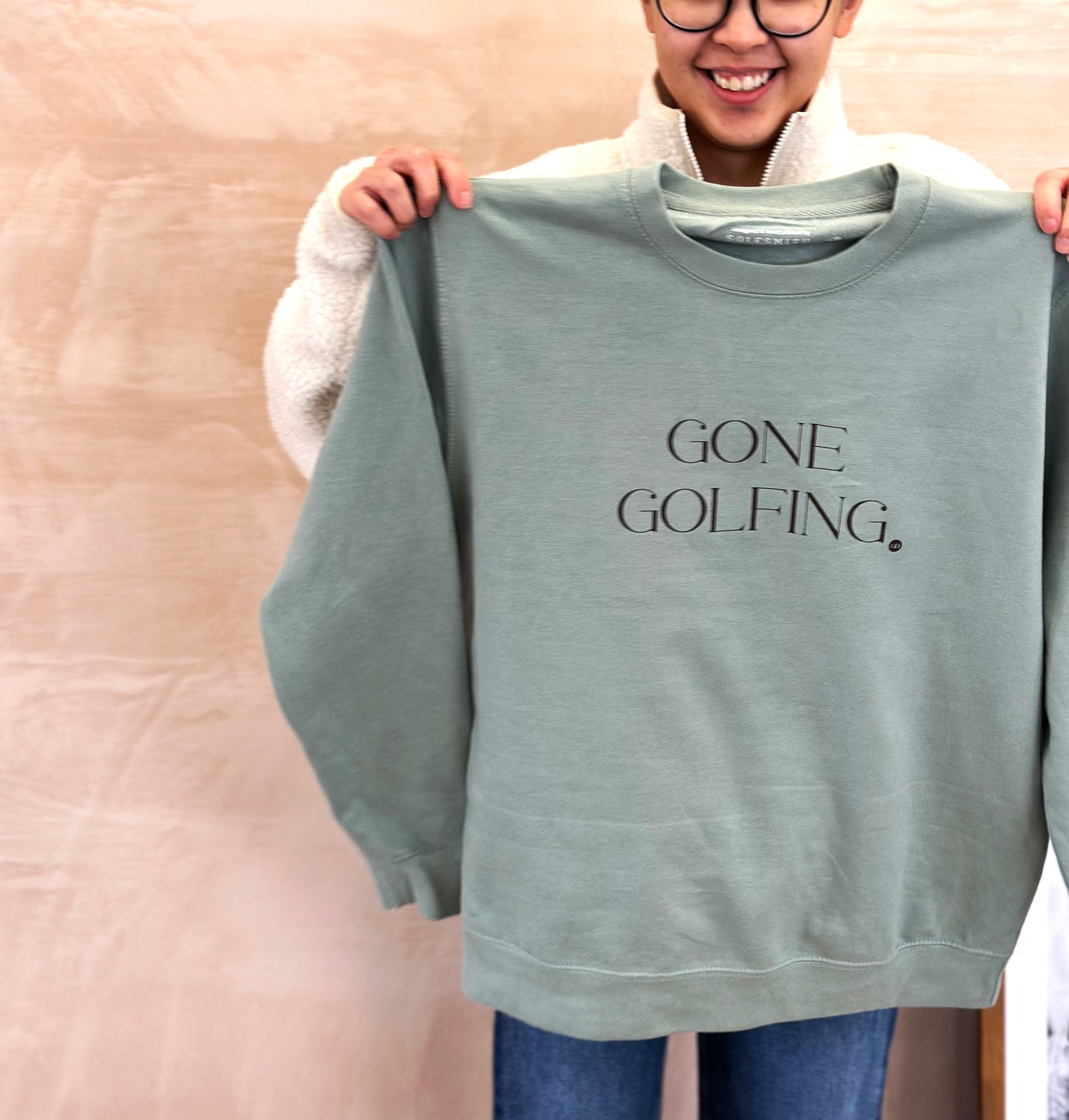 Personalised Gone Golfing Sweatshirt