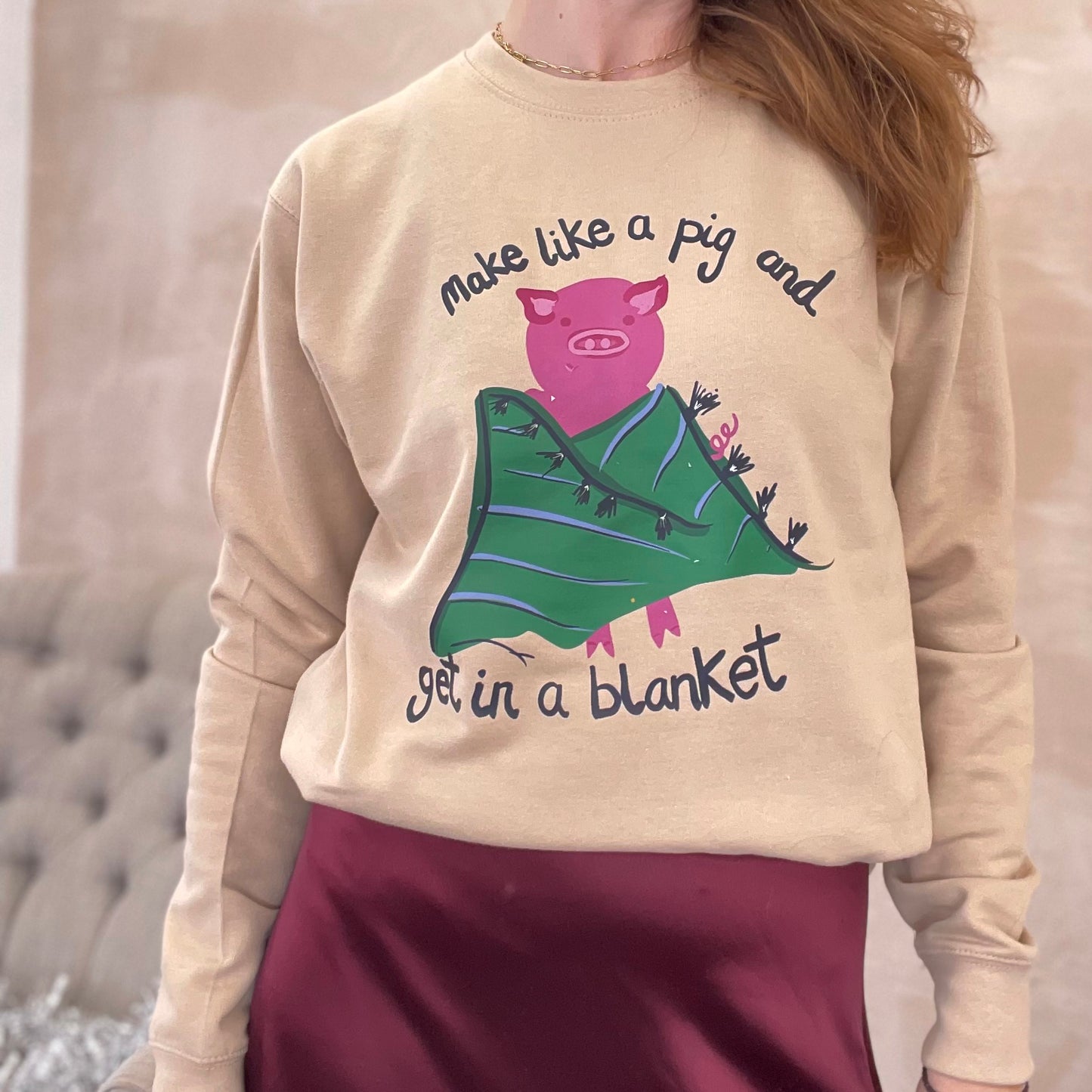 Pig In Blanket Sweatshirt