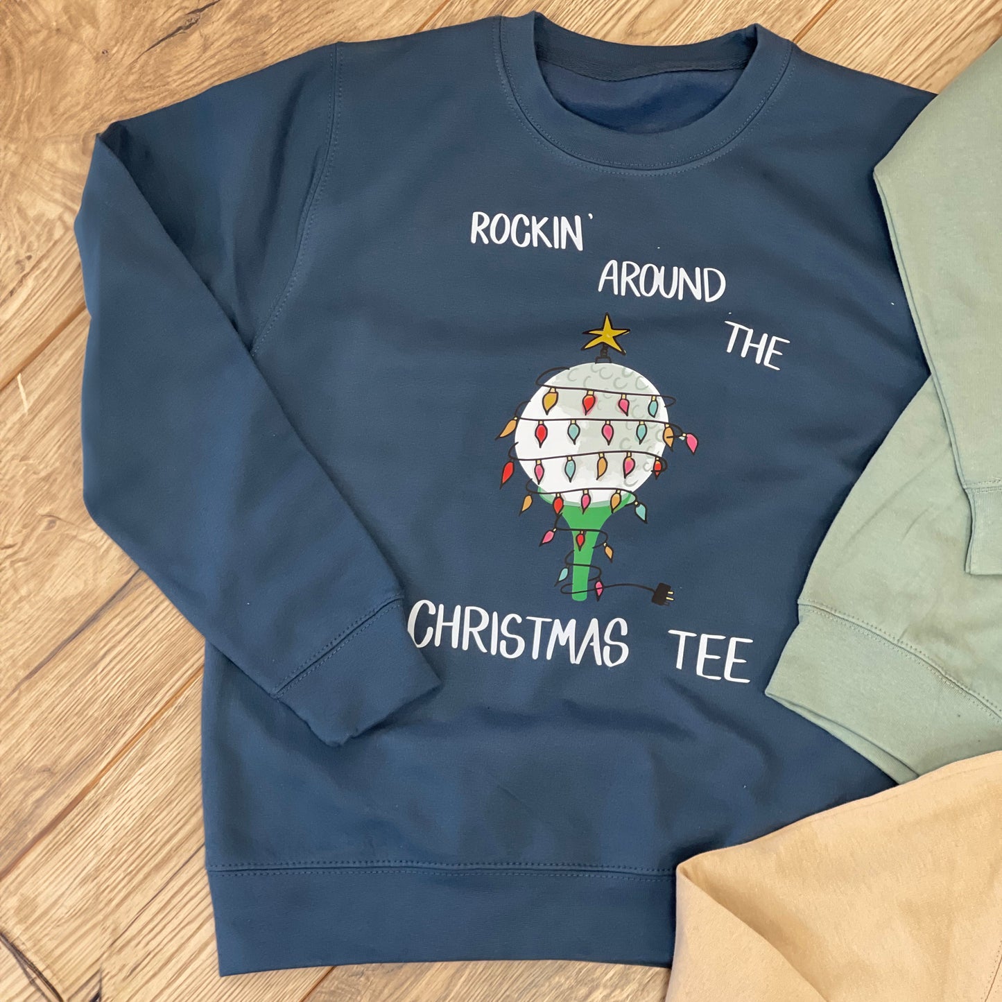 Rocking Around The Christmas Tee Golf Jumper