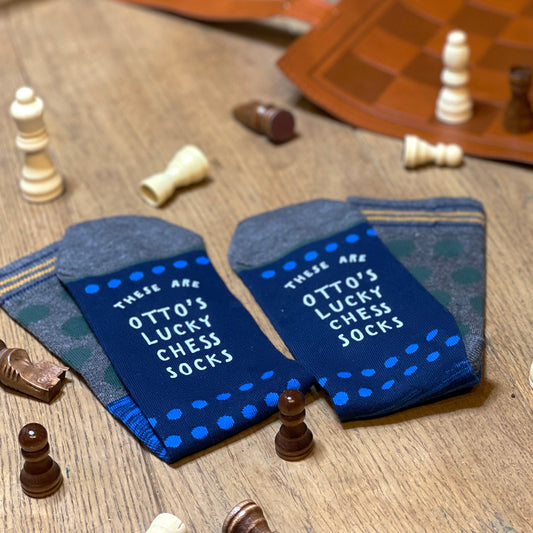 Personalised Lucky Chess Socks