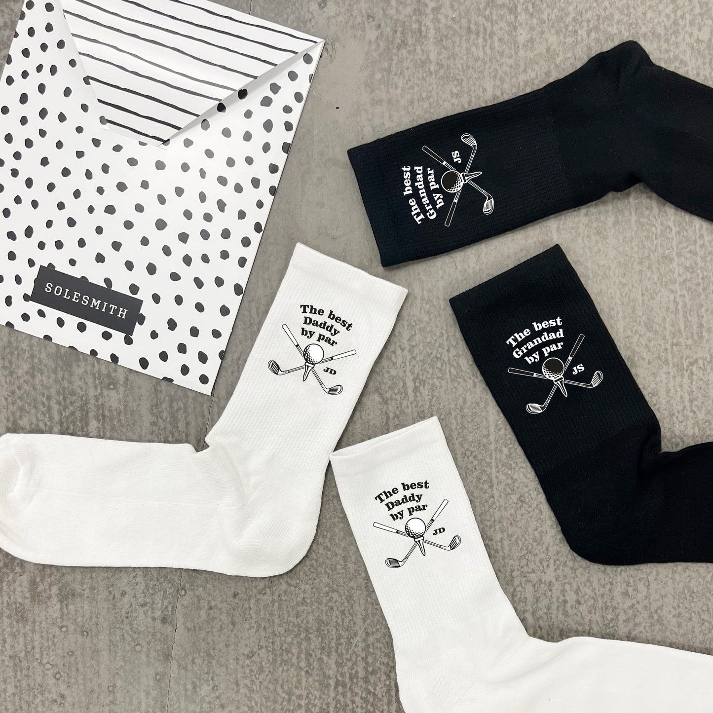 Personalised Sports Socks For Golfers