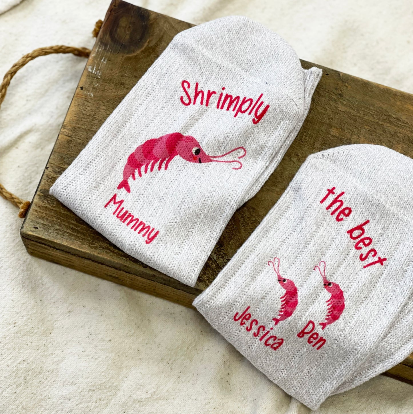 Mummy And Me Shrimpley The Best Snug Socks
