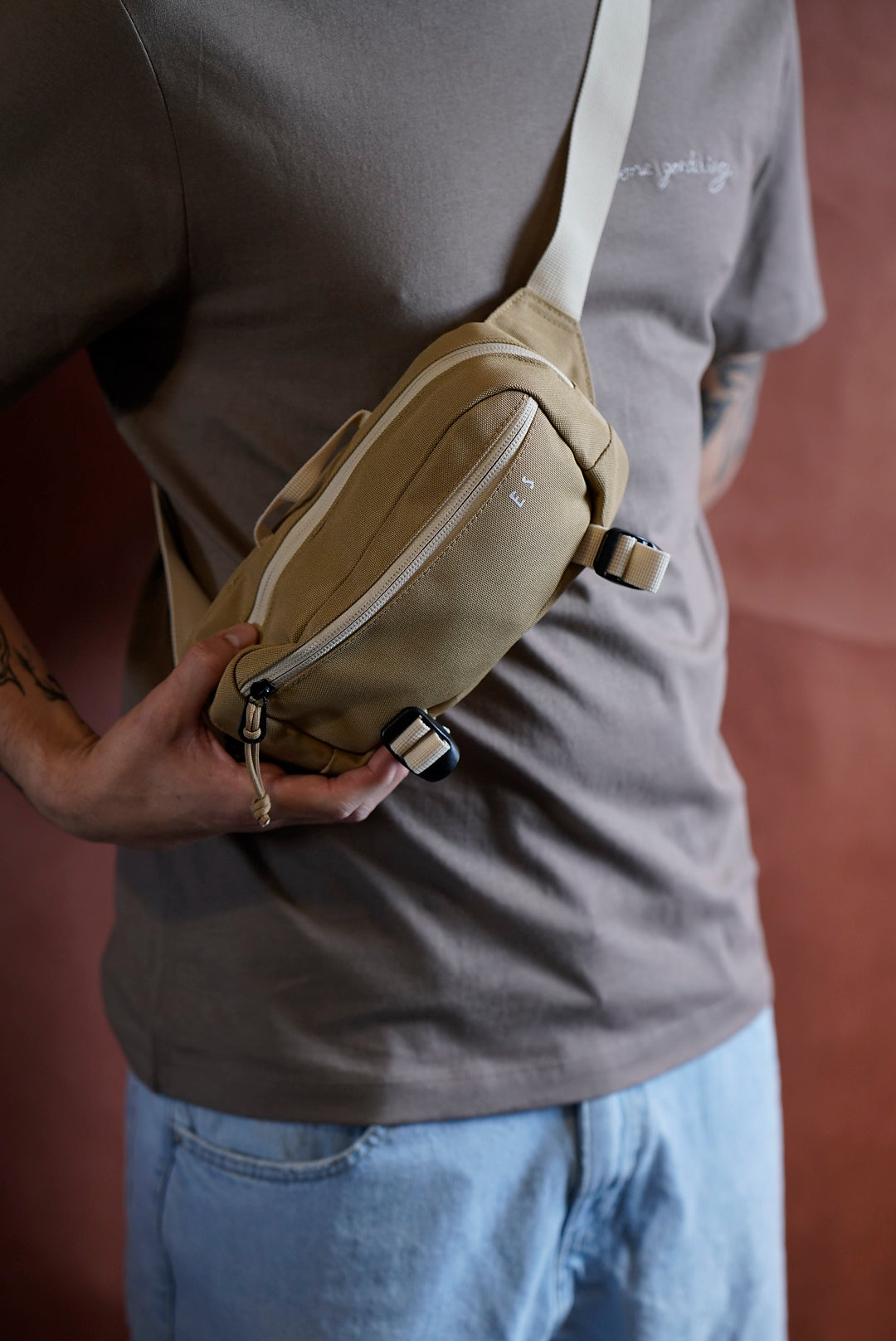 Men's Monogram Belt Bag by Solesmith