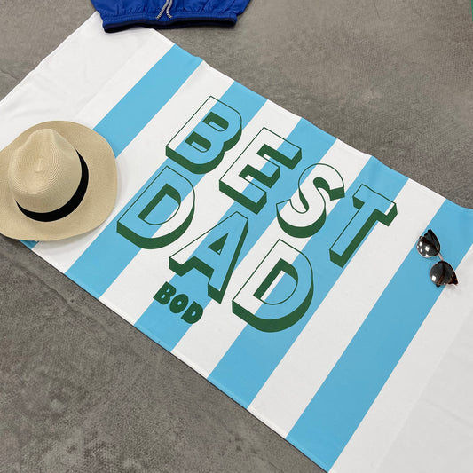 Best Dad Bod Beach Towel